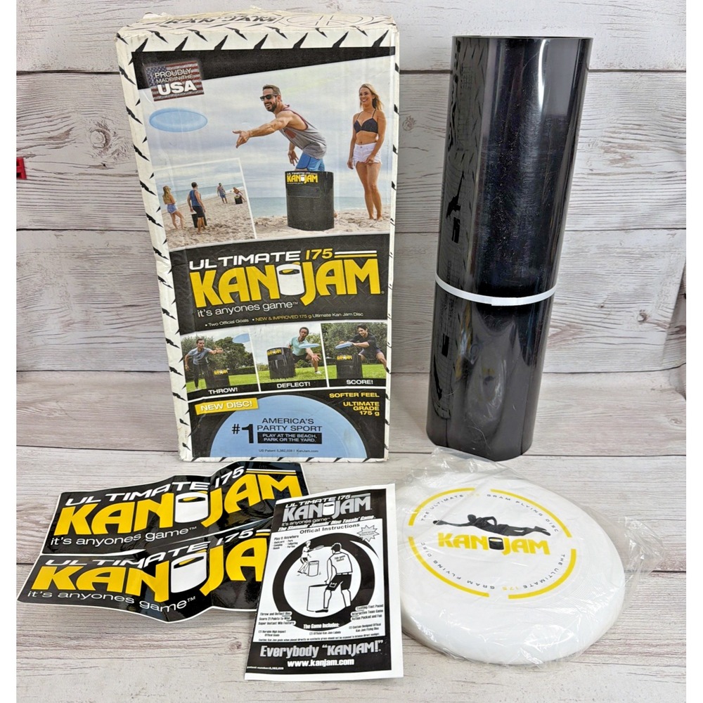 Ultimate 175 Kan Jam Original Disc Toss Game Throwing Flying Outdoor Family Game